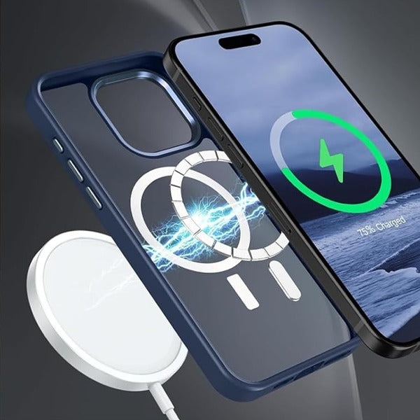 Keephone iPhone 14 Pro Max Alloy MagSafe Case | Blue Keephone iPhone 14 Pro Max Alloy MagSafe Case | Blue
